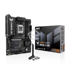Материнская плата ASUS TUF GAMING B650-E WIFI, AM5, AMD B650, 4xDDR5, 4xSATA, 3xM.2, 1xPCIe 4.0 x16, 1xPCIe 4.0 x16, 1xPCIe x1, 1xDP, 1xHDMI, 1x2.5Gb LAN, Wi-Fi 6E, Bluetooth 5.3, 2xUSB-C (1x10Gbps, 1x20Gbps), 3xUSB-A 5Gbps, 2xUSB-A 10Gbps, 3xUSB-A 2.0, 5