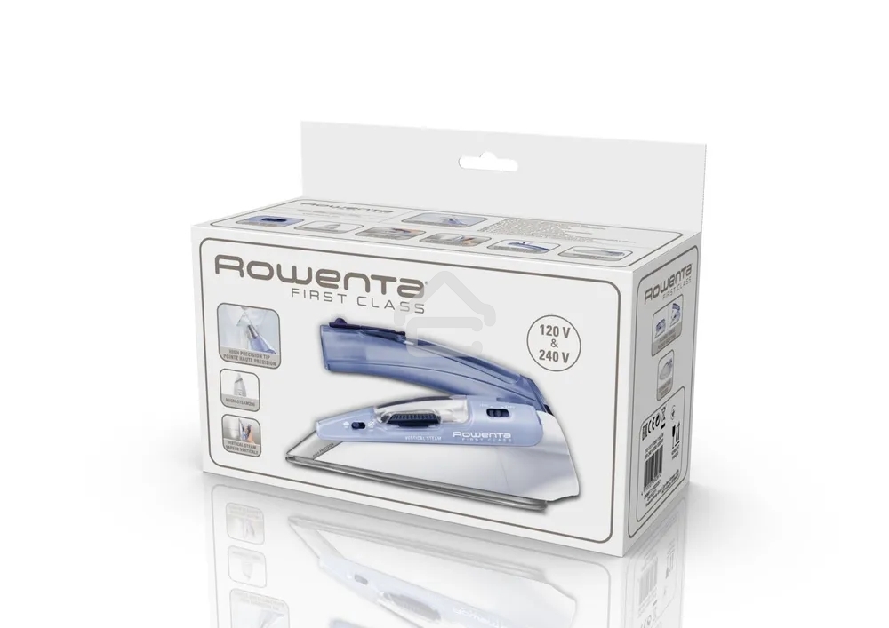 Утюг Rowenta DA1510F1 FirstClass, Microsteam 200, белый с синим