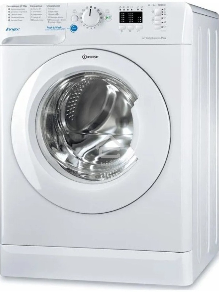 Стиральная машина Indesit BWSA 5109 WWV белый, загрузка фронтальная 5 кг, 1000 об/мин., класс: А