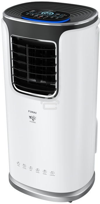 Кондиционер мобильный FUNAI JASMINE MAC-JS30CON03 9500 BTU, 20 м², 55 дБ, охлаждение, осушение, белый