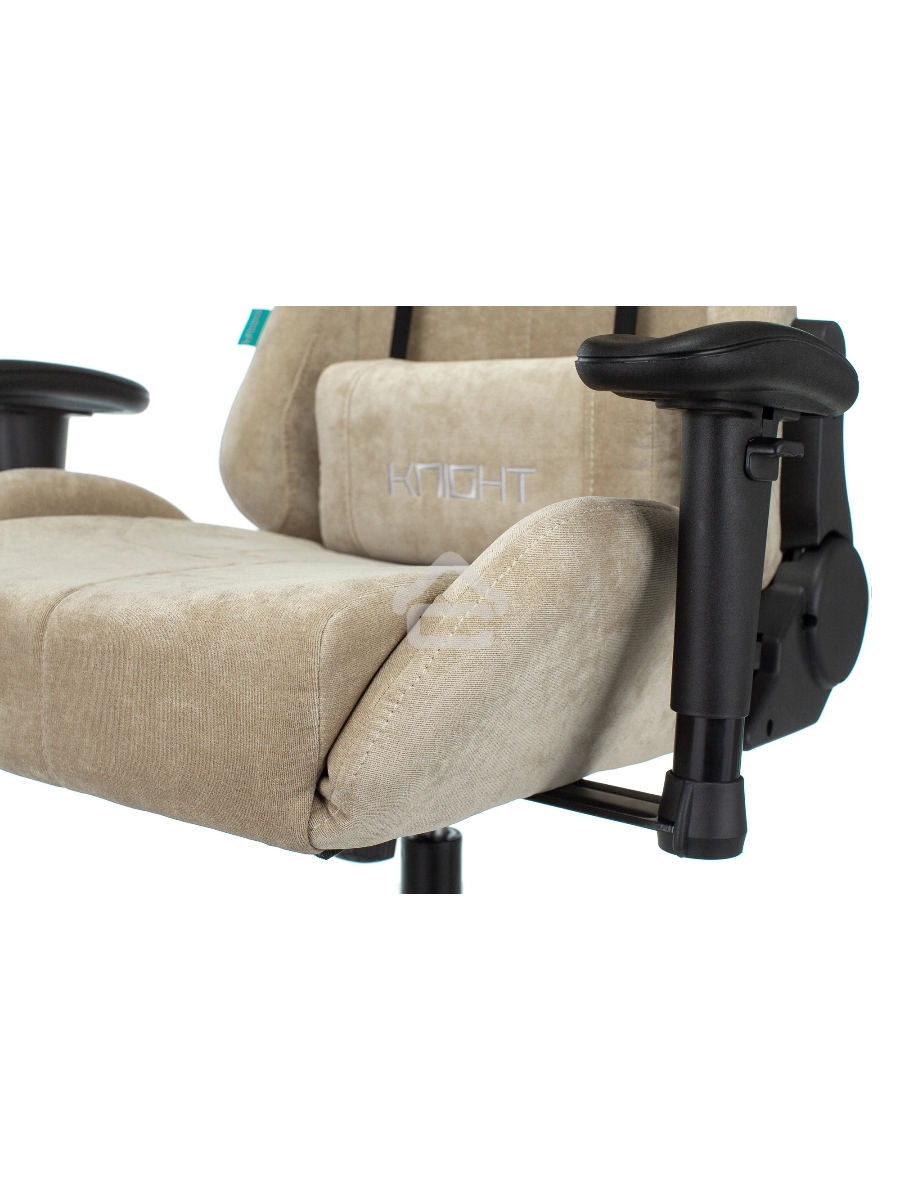 Кресло игровое Бюрократ VIKING KNIGHT LT21 FABRIC песочный крестовина металл/пластик
