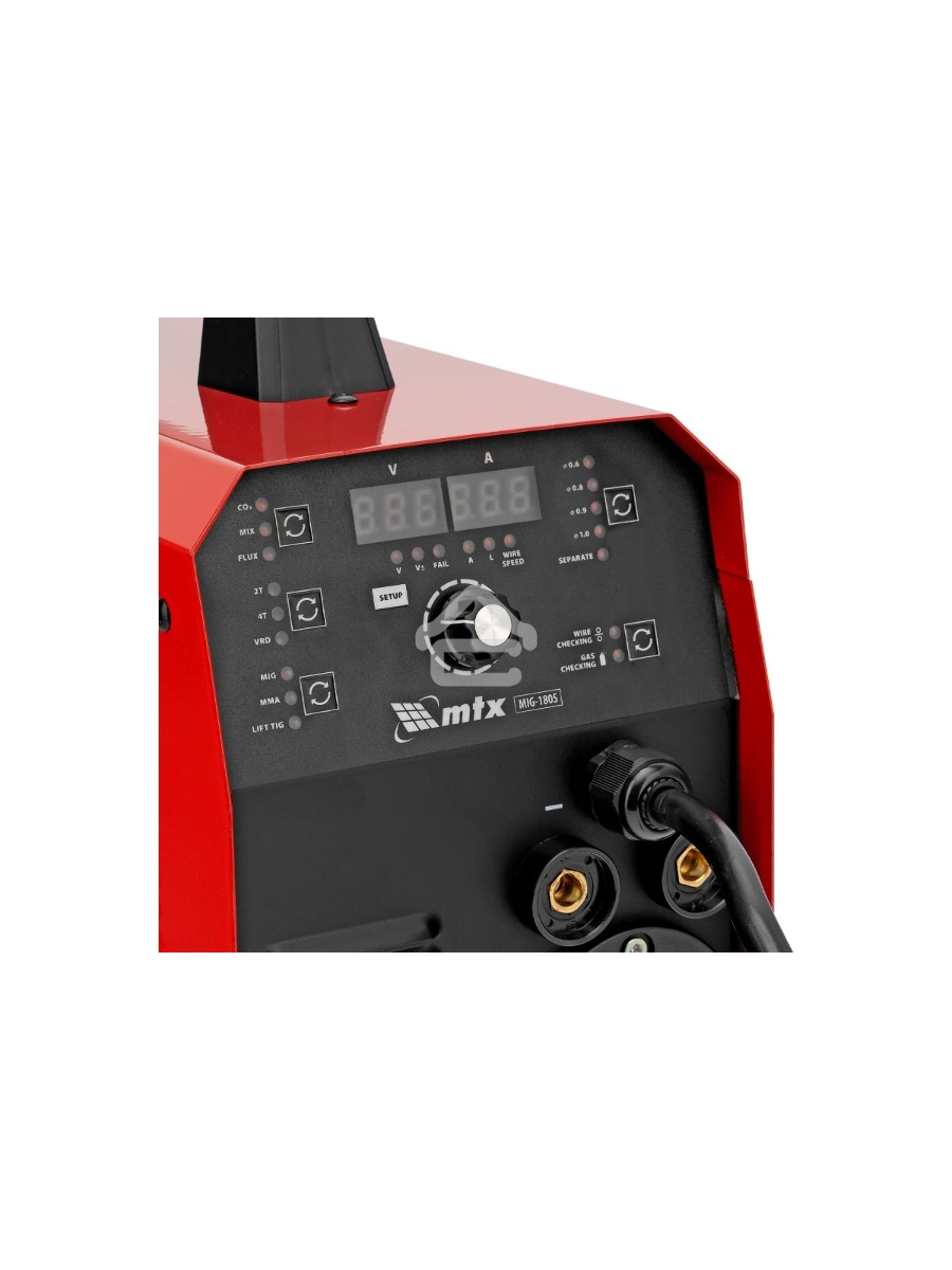 Аппарат инвертор. полуавтомат. cварки MIG-180S, 180A, ПВ 60%, катушка 5 кг MTX