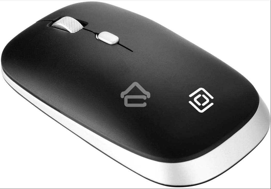 Мышь беспроводная Oklick 599MWB черный, 1600 dpi, радиоканал, Bluetooth, USB, кнопки - 4