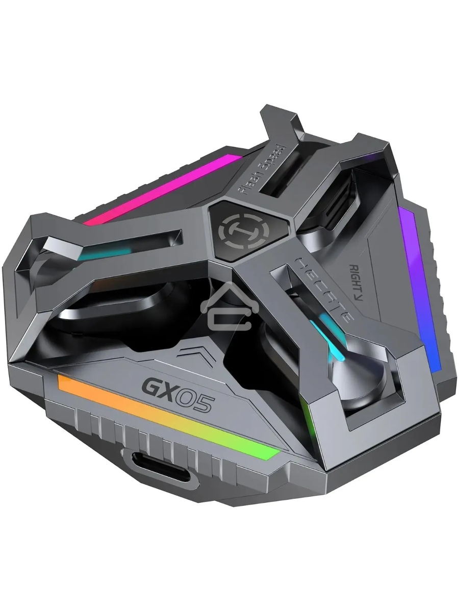 Наушники с микрофоном Edifier GX05 серый вкладыши BT в ушной раковине