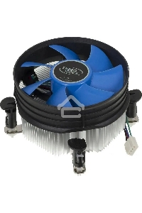 Кулер для процессора DEEPCOOL THETA 21 PWM черный/синий, 92 мм, алюминий, 2400 об/мин, 33.4 дБ, 4 pin, 95 Вт, 60.5 мм