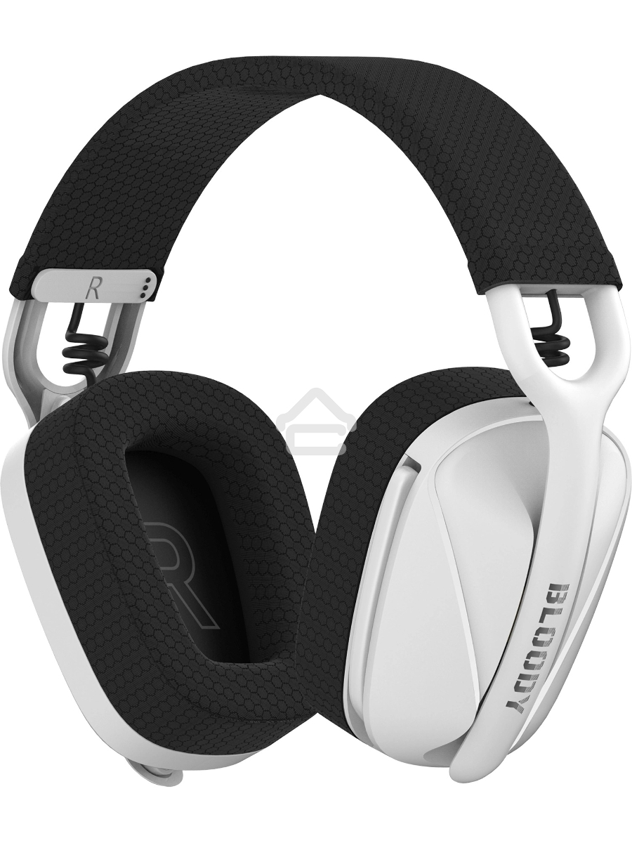 Наушники с микрофоном A4Tech Bloody GR280 Sports белый мониторные оголовье