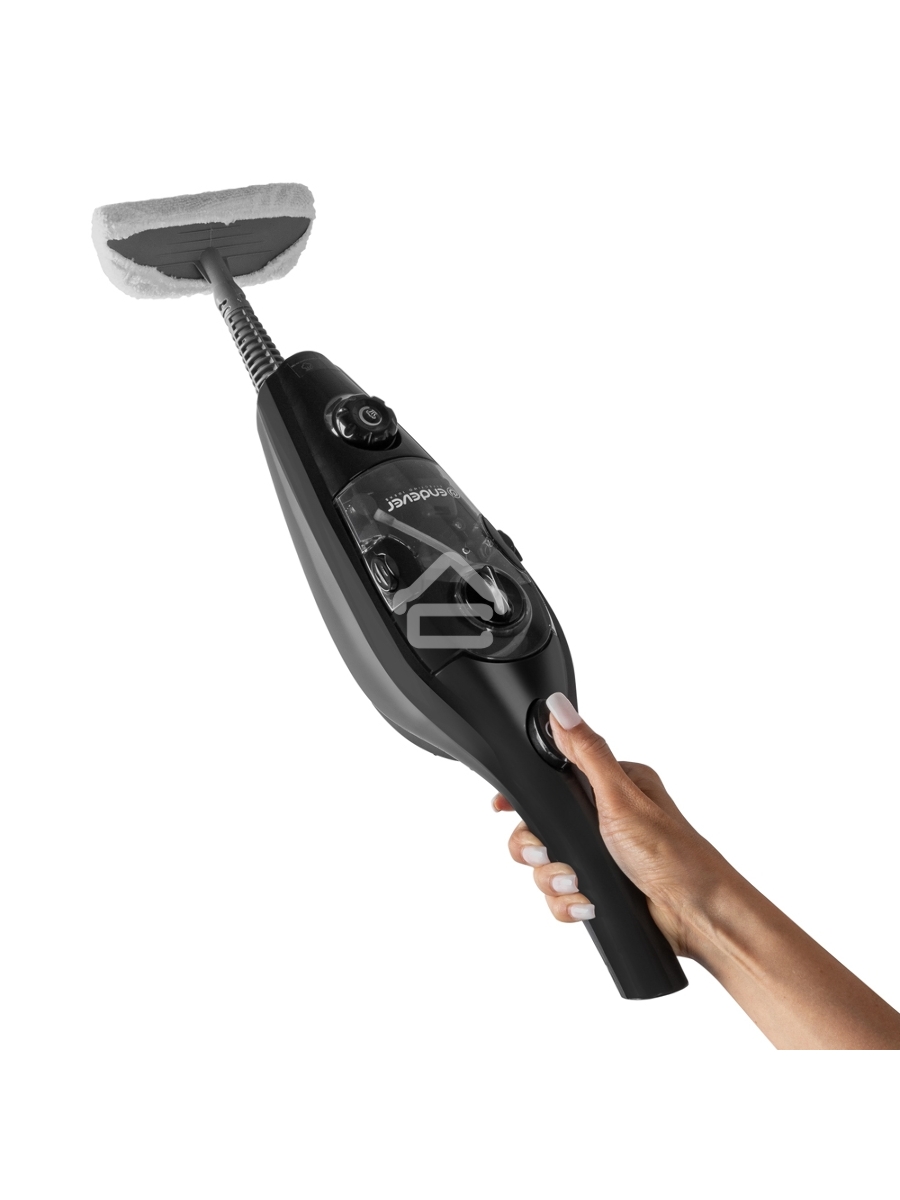 Паровая швабра Endever Odyssey Q-623 черный, 1600 Вт, 0,35 л