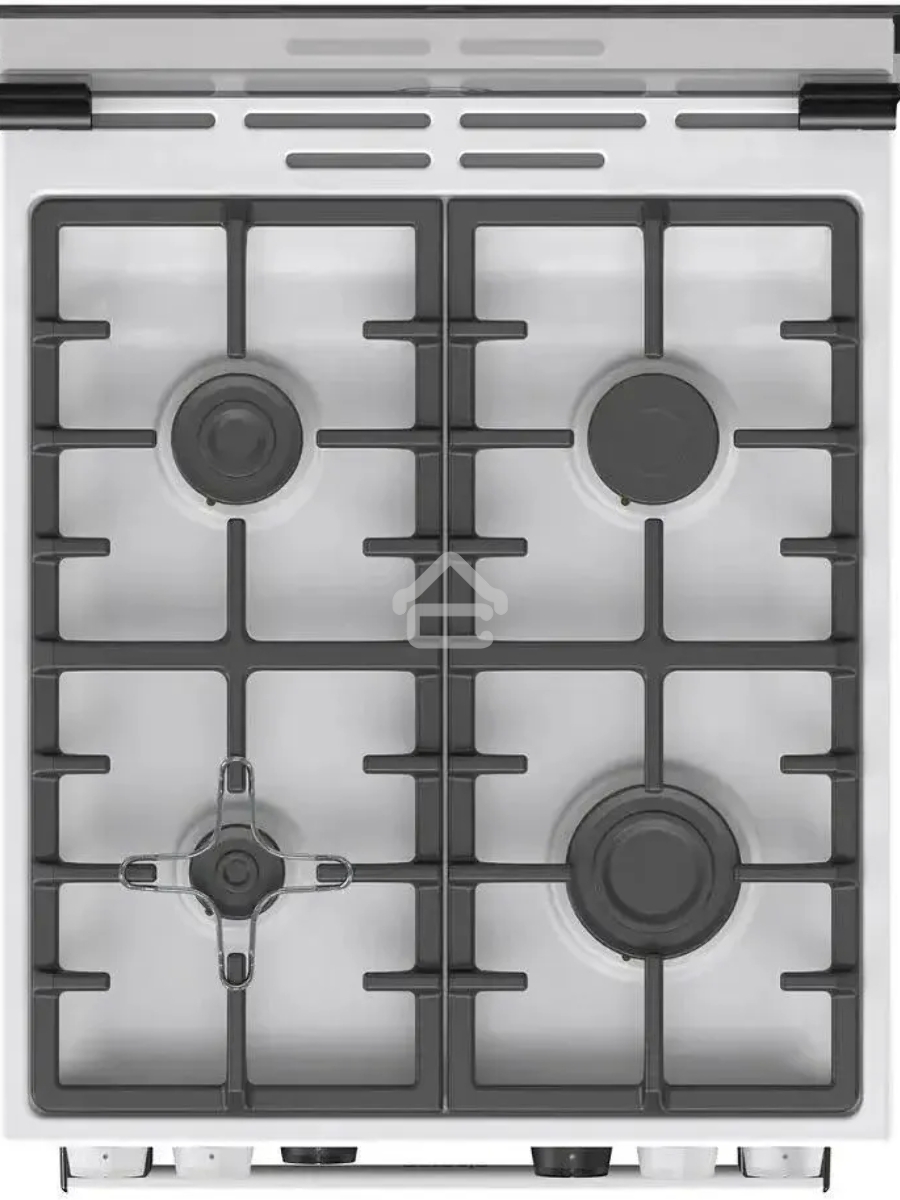 Плита газовая Gorenje GGI5C23WF белый, конфорок 4 газовых, духовка 67 л, 50 см x 85 см x 59.4 см