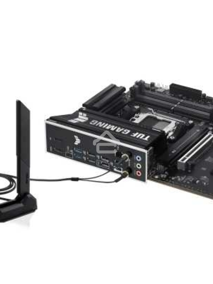 Материнская плата ASUS TUF GAMING B650-E WIFI, AM5, AMD B650, 4xDDR5, 4xSATA, 3xM.2, 1xPCIe 4.0 x16, 1xPCIe 4.0 x16, 1xPCIe x1, 1xDP, 1xHDMI, 1x2.5Gb LAN, Wi-Fi 6E, Bluetooth 5.3, 2xUSB-C (1x10Gbps, 1x20Gbps), 3xUSB-A 5Gbps, 2xUSB-A 10Gbps, 3xUSB-A 2.0, 5