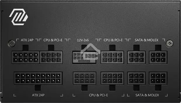 Блок питания MSI ATX 750W MAG A750GL PCIE5 Gen.5 80 PLUS gold (20+4pin) APFC 120мм fan 8xSATA Cab Manag RTL