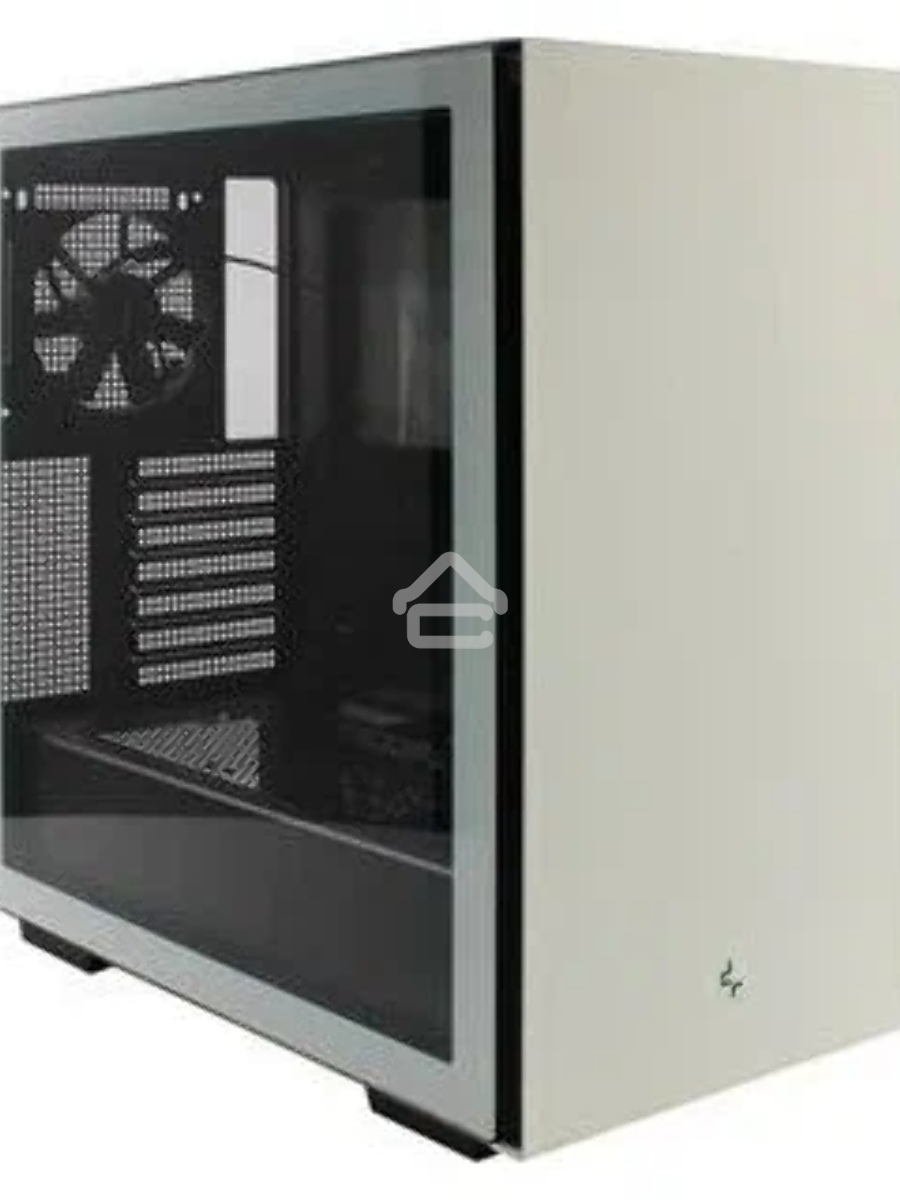 Компьютерный корпус Deepcool CH510 WH без БП, боковое окно (закаленное стекло), 1x120мм вентилятор сзади, белый, ATX