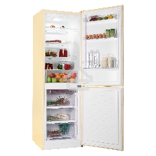 Холодильник Nordfrost NRB 162NF ME бежевый мрамор двухкамерный 205/105 л морозилка снизу