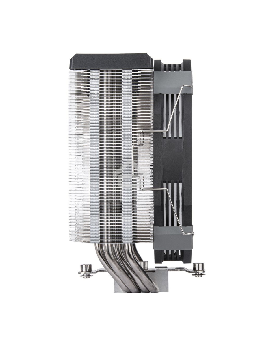 Вентилятор Silverstone G53ARV140ARGB20  High-performance 140mm CPU cooler with four Ø6mm copper heat-pipes designed specific 