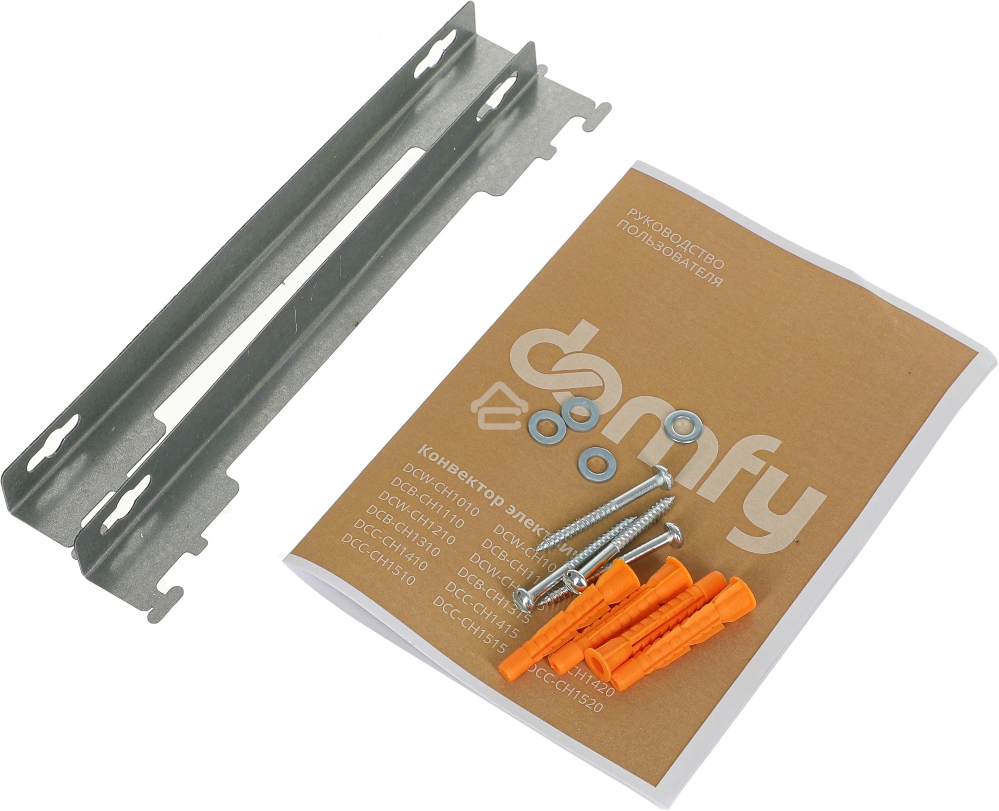 Конвектор электрический Domfy DCW-CH1215 белый, 1500 Вт, 20 м2, термостат