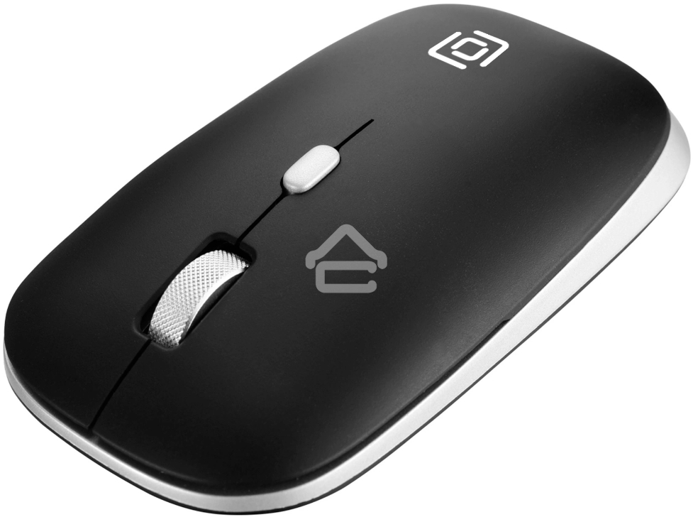 Мышь беспроводная Oklick 599MWB черный, 1600 dpi, радиоканал, Bluetooth, USB, кнопки - 4