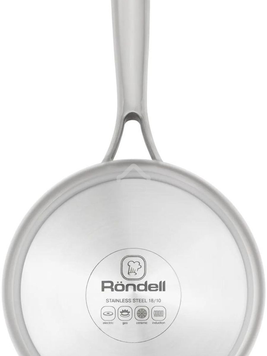 Ковш Rondell Admiring RDS-745, 1.7л, 16см, с крышкой, стальной