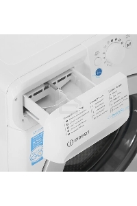 Стиральная машина Indesit BWSA 7109 WSV белый, загрузка фронтальная 7 кг, 1000 об/мин, класс: A