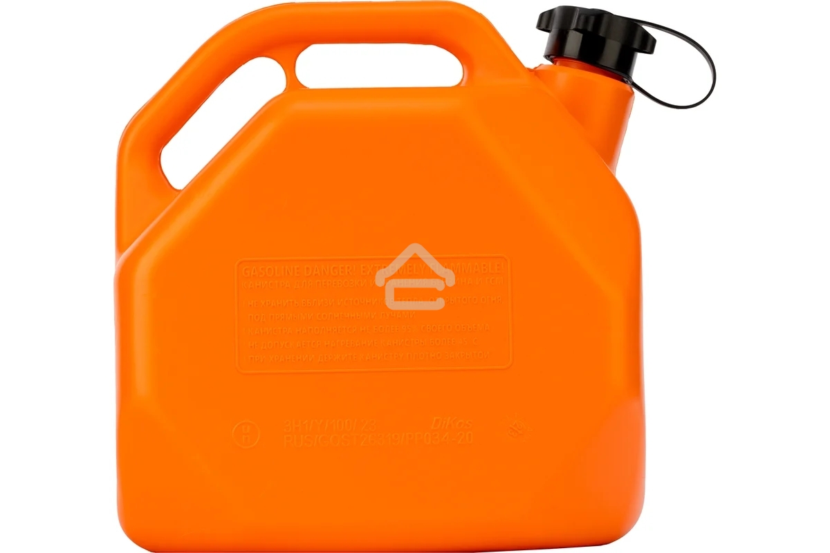 Канистра для ГСМ, пластиковая, со скошенными углами, 10 литров Stels