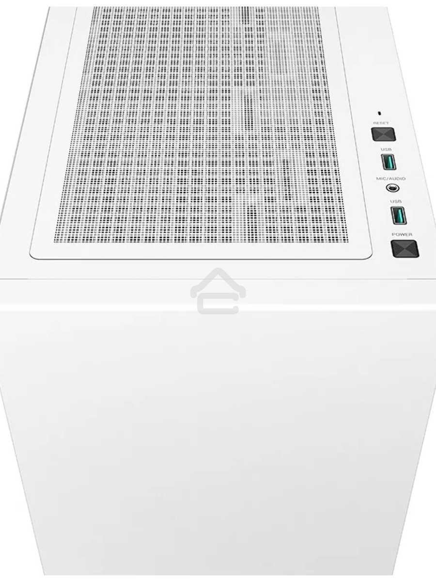 Компьютерный корпус Deepcool CH510 WH без БП, боковое окно (закаленное стекло), 1x120мм вентилятор сзади, белый, ATX