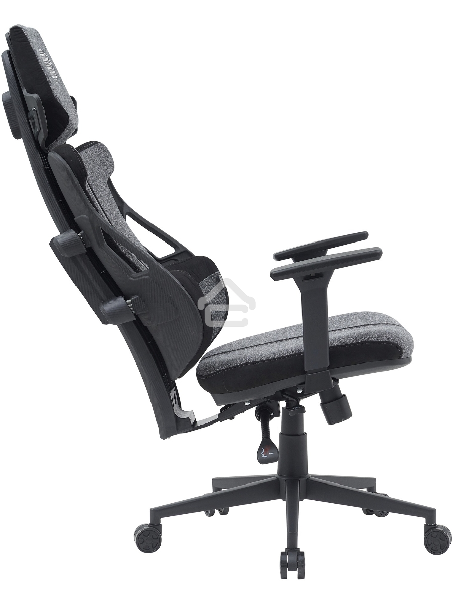 Кресло компьютерное Cactus CS-CHR-DUO-GYBK серый/черный