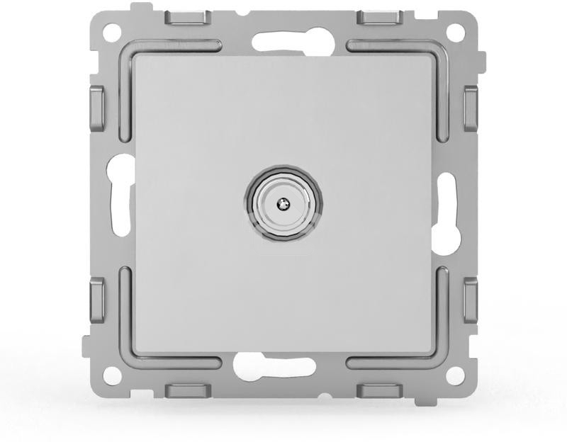 Коннектор TV TOKOV ELECTRIC СП Pixel механизм алюм.