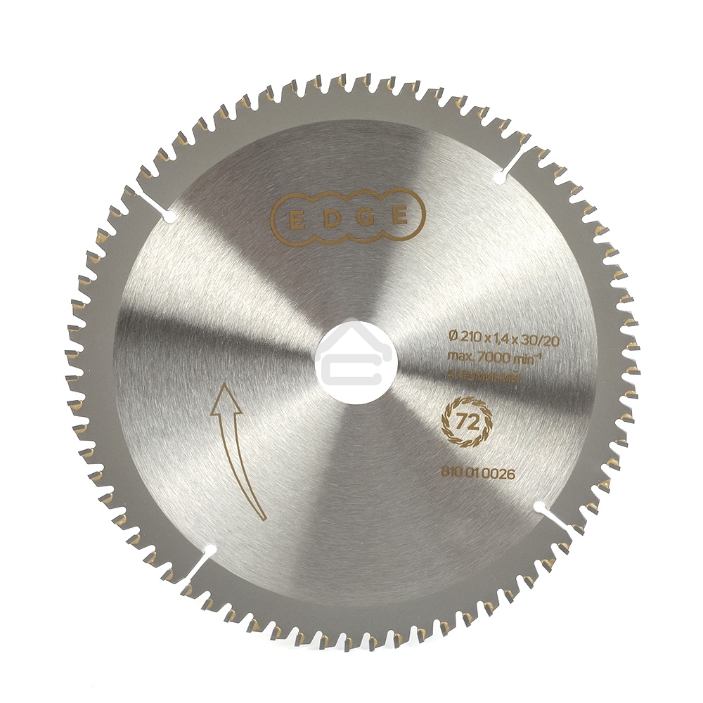 Диск EDGE by PATRIOT пильный по алюминию 210x72x30/20