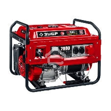 Электрогенератор бензиновый ЗУБР СБ-7000Е-3, 7 кВт, 73 дБ, 81 кг