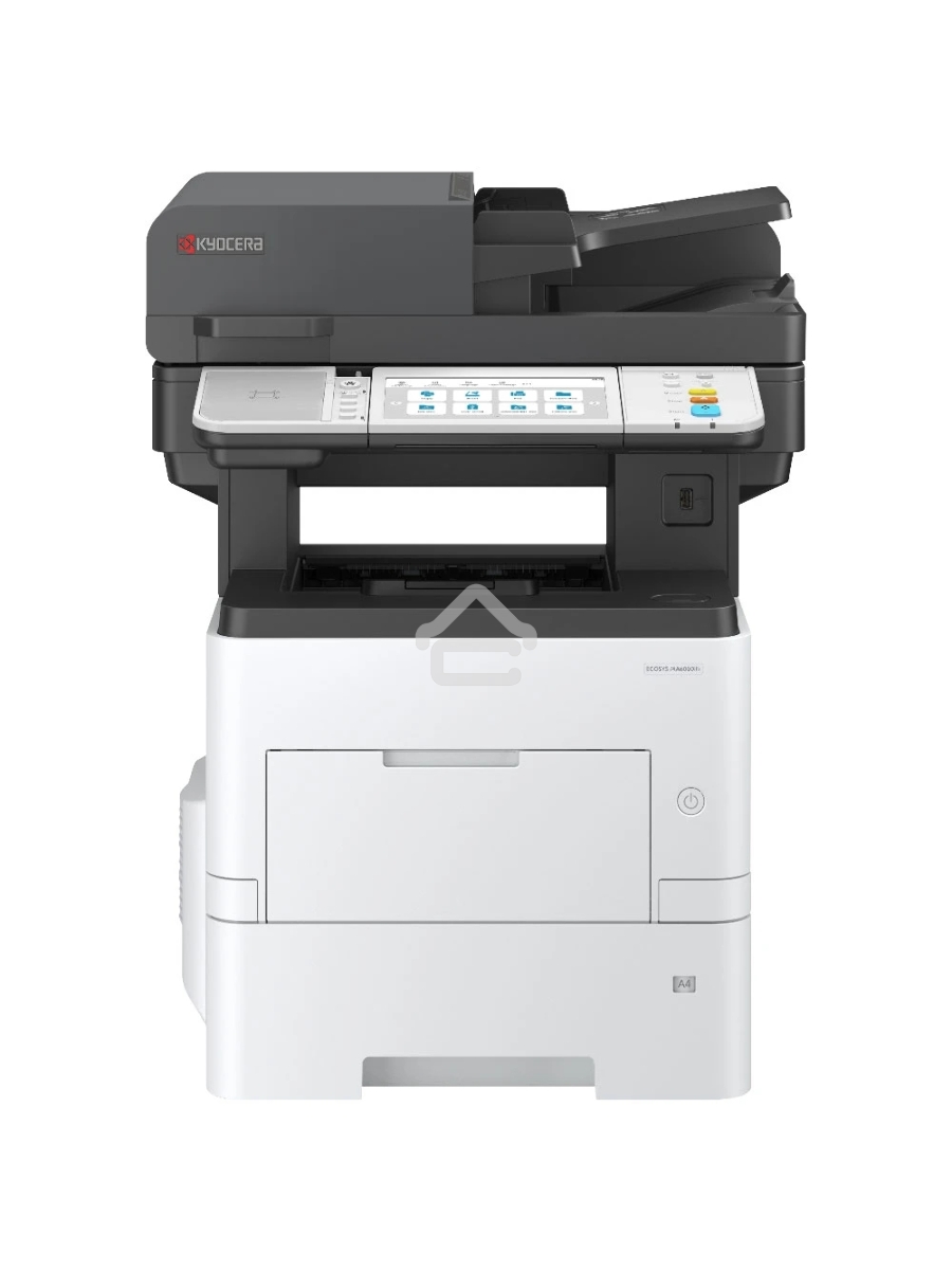 Лазерное МФУ Kyocera ECOSYS MA6000ifx, P/C/S/F, ч/б, A4,60 стр/мин,1200x1200 dpi,1 Гб, USB 2.0, белый