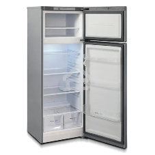 Холодильник Бирюса Б-M6035 металлик двухкамерный 240/60л морозилка сверху