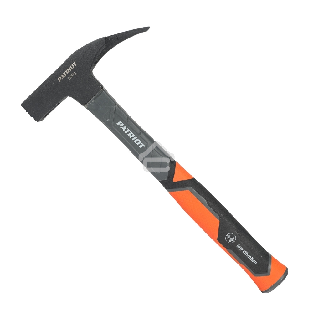 Молоток кровельщика Patriot RHF-600 с фиберглассовой рукояткой, 600г