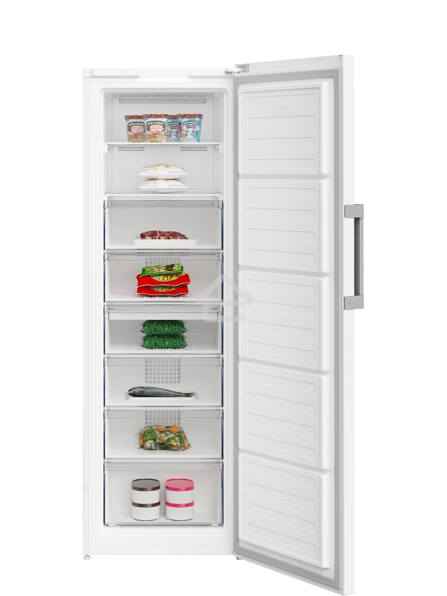 Морозильная камера Beko B3RFNK312W белый, 275л, 6 ящиков