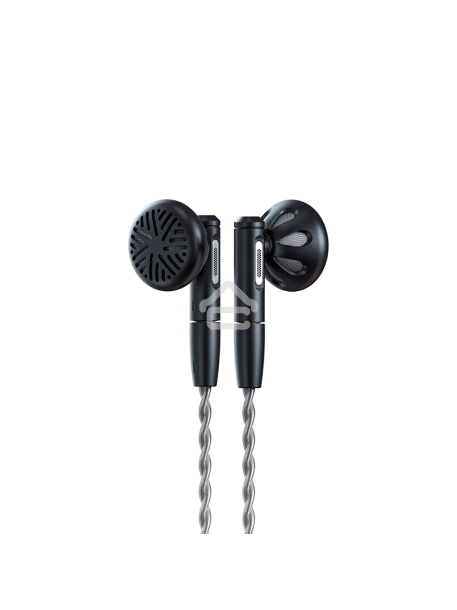 Наушники вкладыши Fiio FF5 1.2м черный проводные в ушной раковине