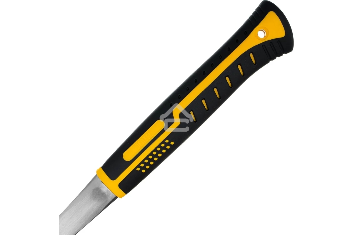 Молоток-гвоздодер Denzel 10423 450 г, цельнометаллический, двухкомпонентная рукоятка