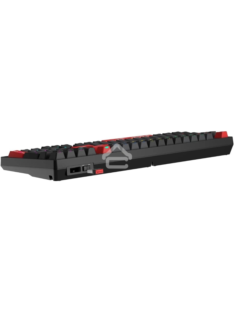Клавиатура A4Tech Bloody WS98 механическая беспроводная USB черный/красный (WS98)