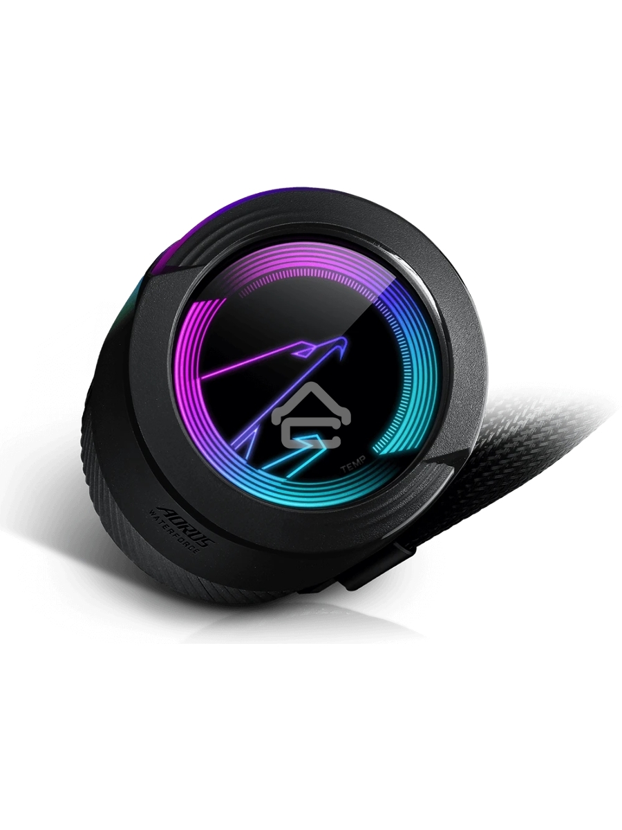 Система водяного охлаждения AORUS WATERFORCE 280 черный 140мм алюминий+медь 2100rpm 36.5db 4-pin