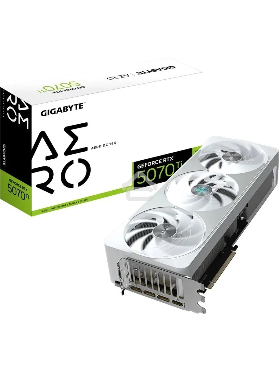 Видеокарта Gigabyte GV-N507TAERO OC-16GD 1.0 NV RTX5070TI 16Gb 256bit GDDR7 2805/28000/HDMIx1/