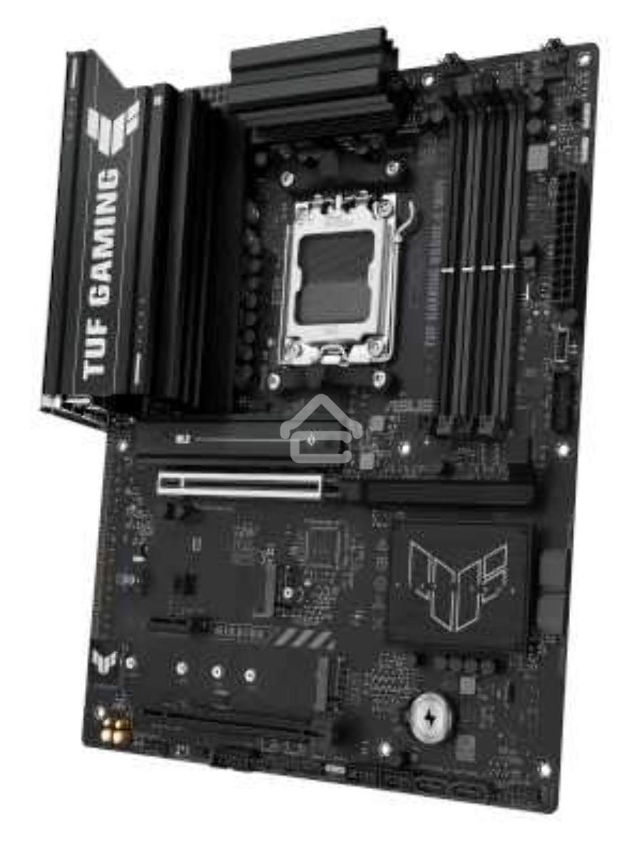 Материнская плата ASUS TUF GAMING B650-E WIFI, AM5, AMD B650, 4xDDR5, 4xSATA, 3xM.2, 1xPCIe 4.0 x16, 1xPCIe 4.0 x16, 1xPCIe x1, 1xDP, 1xHDMI, 1x2.5Gb LAN, Wi-Fi 6E, Bluetooth 5.3, 2xUSB-C (1x10Gbps, 1x20Gbps), 3xUSB-A 5Gbps, 2xUSB-A 10Gbps, 3xUSB-A 2.0, 5