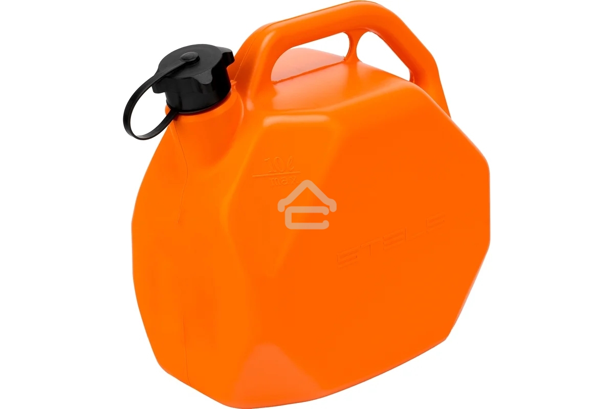 Канистра для ГСМ, пластиковая, со скошенными углами, 10 литров Stels