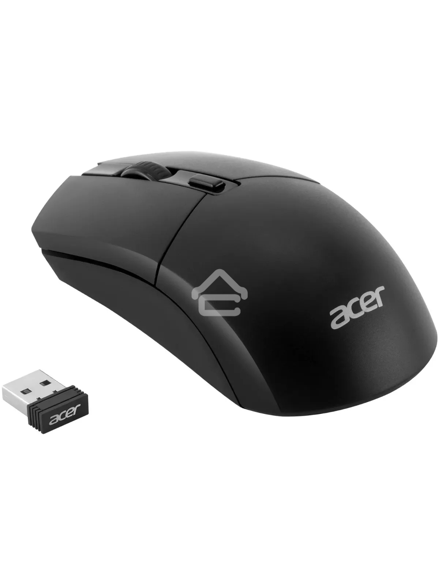 Клавиатура + мышь Acer OKR120 клав:черный мышь:черный USB беспроводная Multimedia