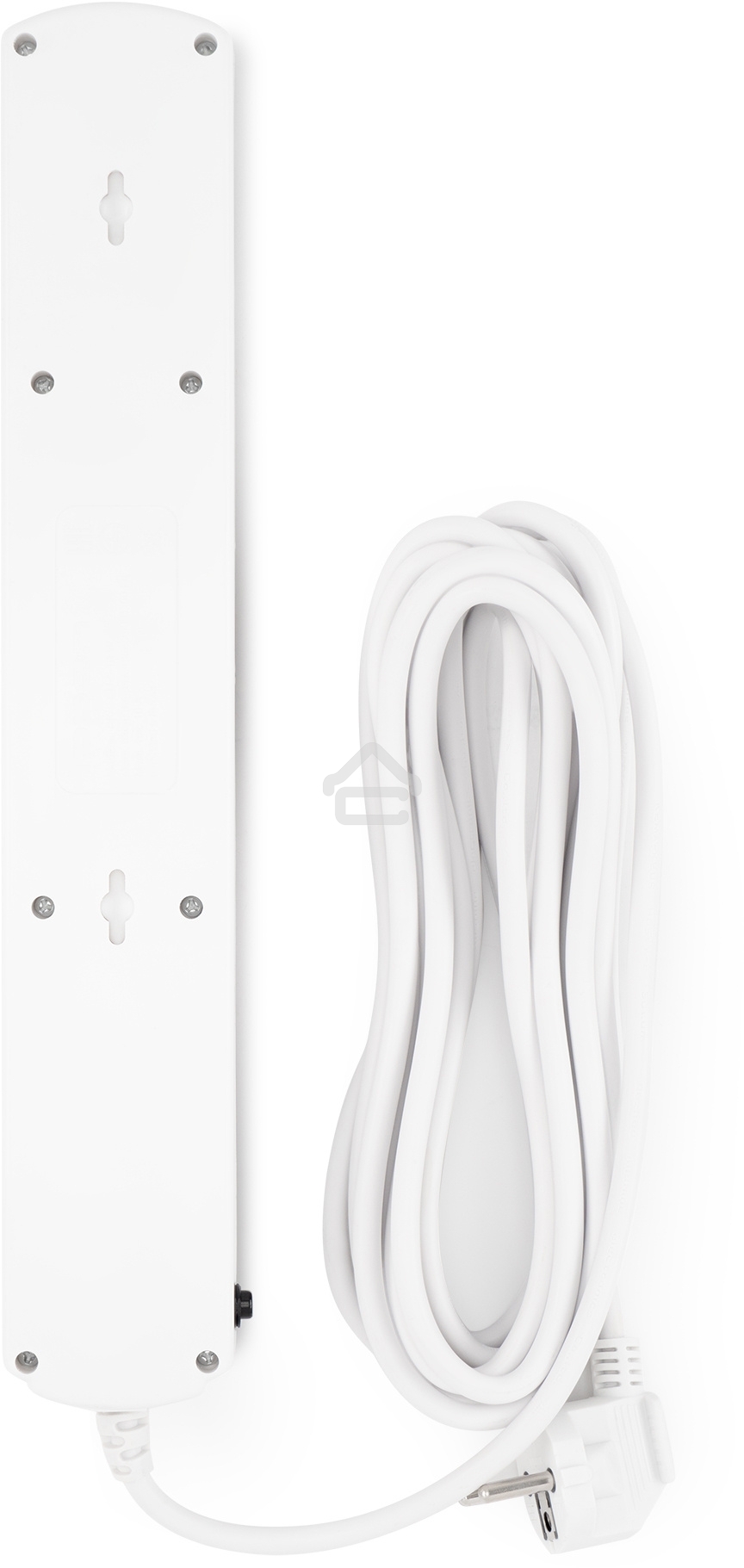 Сетевой фильтр Ippon BK-6-EU-5-10-W 5 м, 6 розеток, белый, коробка