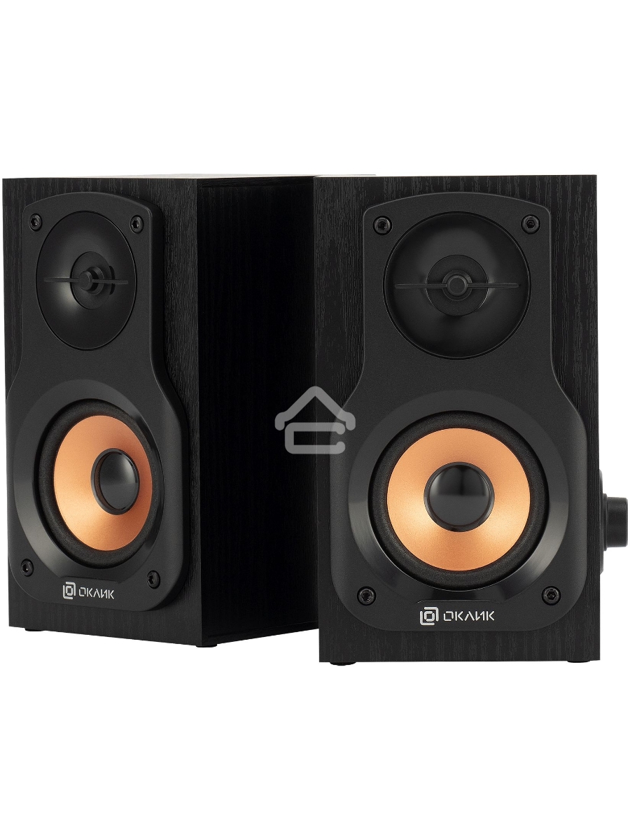Колонки Oklick OK-162 2.0 темное дерево 8Вт