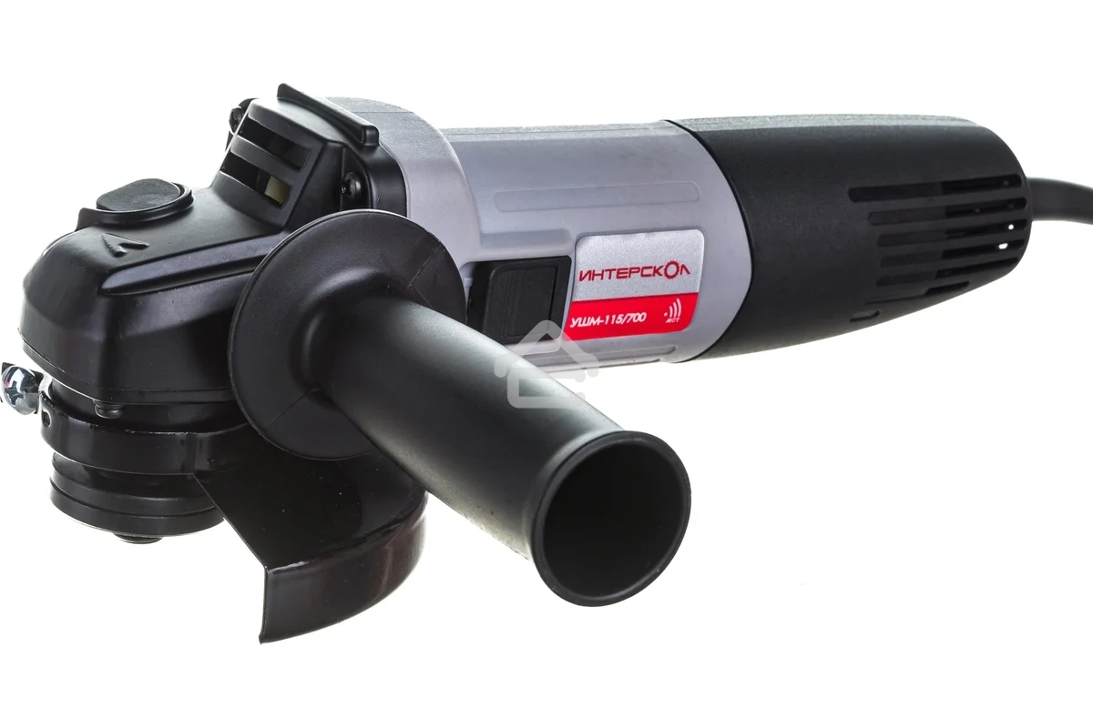 Угловая шлифовальная машина Интерскол УШМ-115/700 750Вт 11000об/мин рез.шпин.:M14 d=115мм