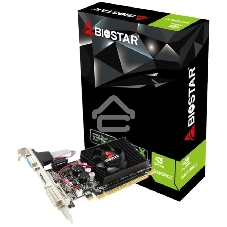 Видеокарта Biostar PCI-E G210-1Gb D3 LP NVIDIA GeForce 210 1Gb 64bit DDR3 589/1333 DVIx1 HDMIx1 CRTx1 Ret low profile