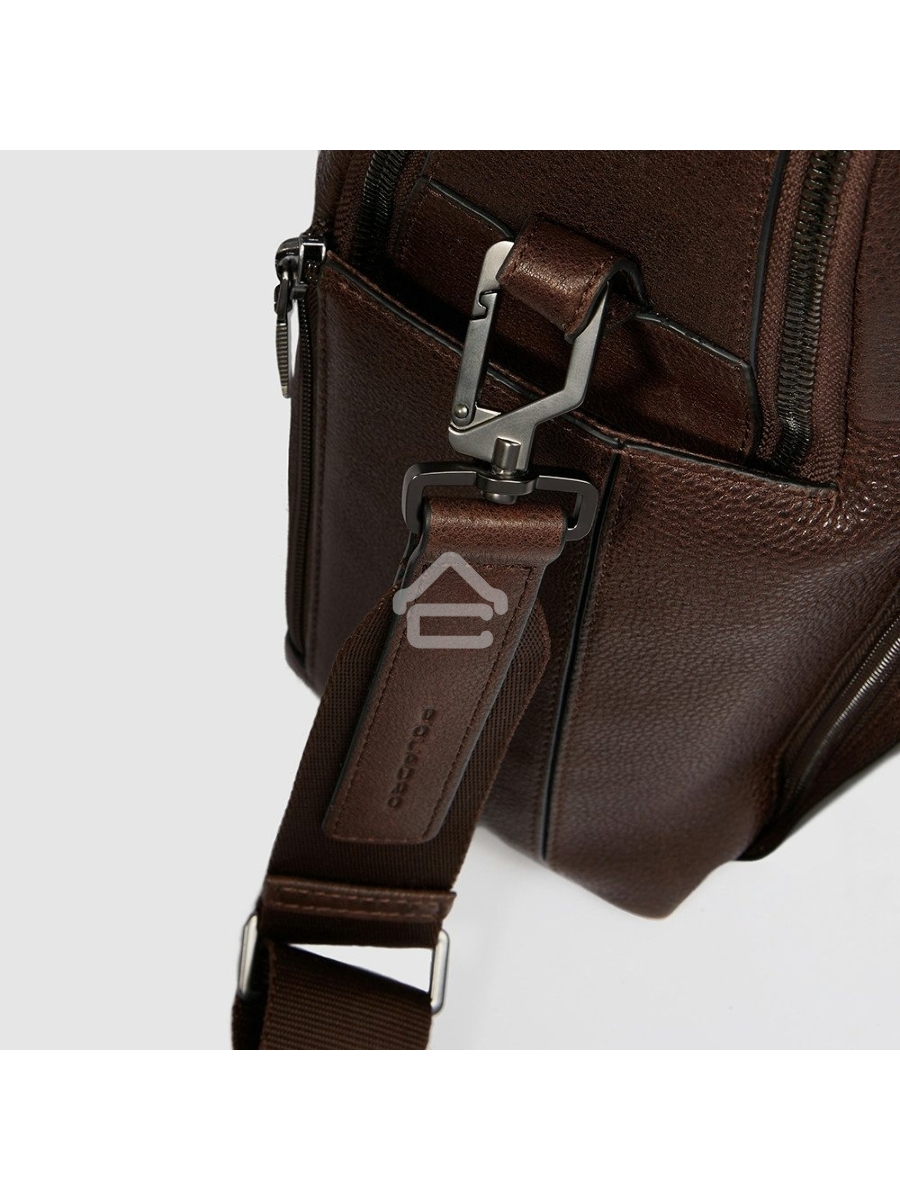 Деловая сумка с отделением для ноутбука Piquadro Hedley CA6026W130/TM, натур.кожа, темно-коричневый