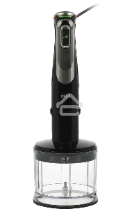 Блендер погружной Braun MQ9135XI черный/серебристый