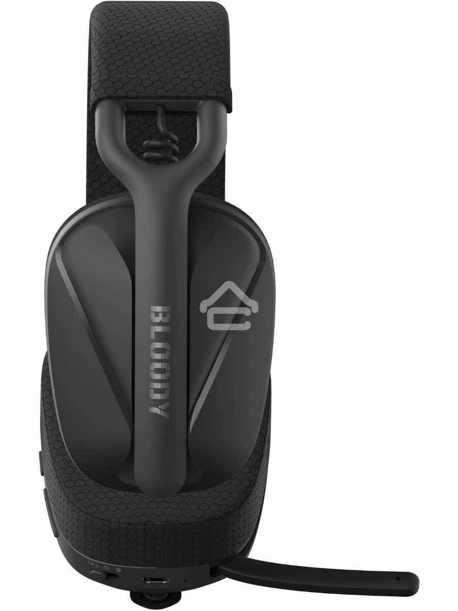Наушники с микрофоном A4Tech Bloody GR280 Sports черный мониторные оголовье