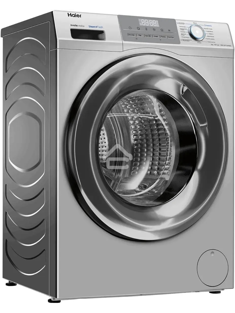 Стиральная машина Haier HW60-BP12929BSE серебристый загр. фронтальная макс.: 6 кг 1200об/мин класс: А+++
