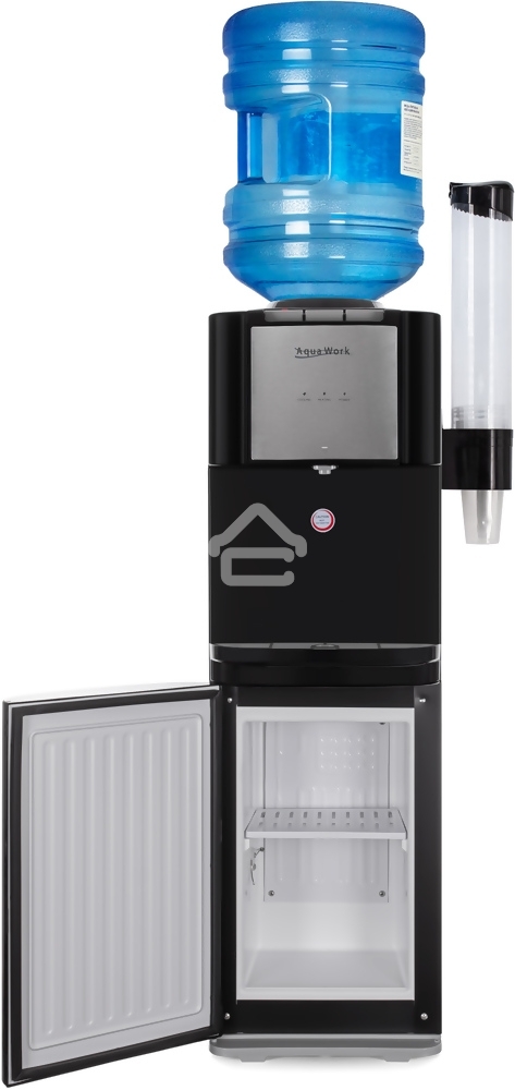 Кулер Aqua Work QRB-84В напольный, компрессорный черный