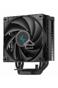 Кулер для процессора DEEPCOOL AG400 DIGITAL BK ARGB черный, 120 мм, алюминий/медь, 2100 об/мин, 31.6 дБ, 4 pin, 220 Вт, 152.7 мм