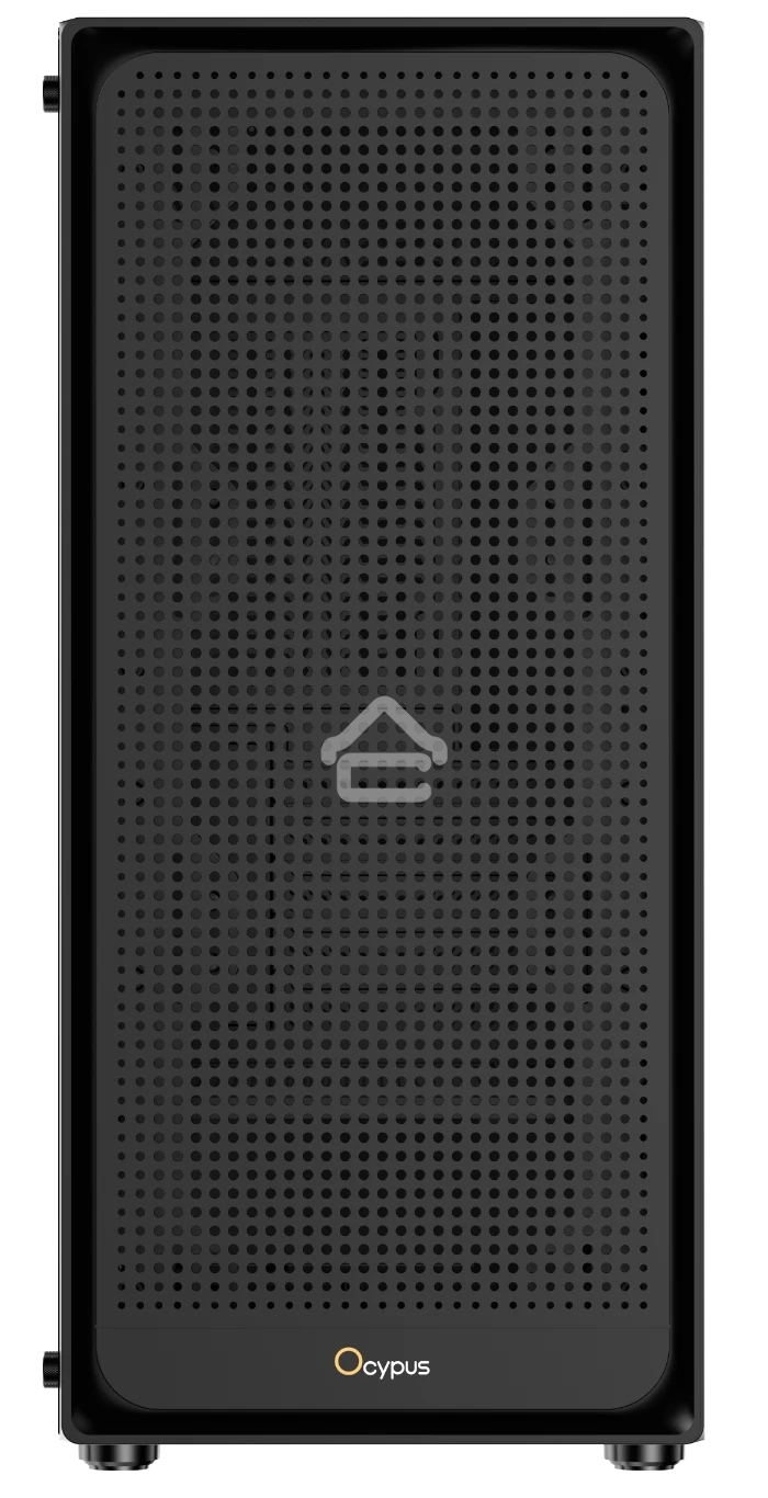 Компьютерный корпус Ocypus Gaммa C50 без БП черный (Gaммa-C50-BKG000XX-GL)